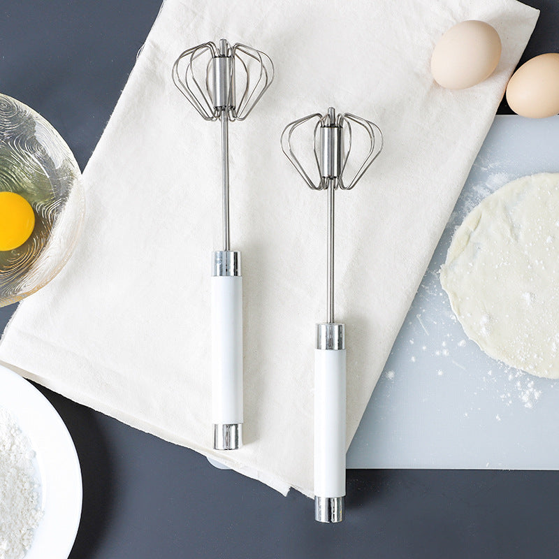 Semi-Automatic Stainless Steel Whisk