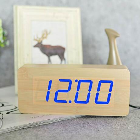 Wooden Alarm Clock