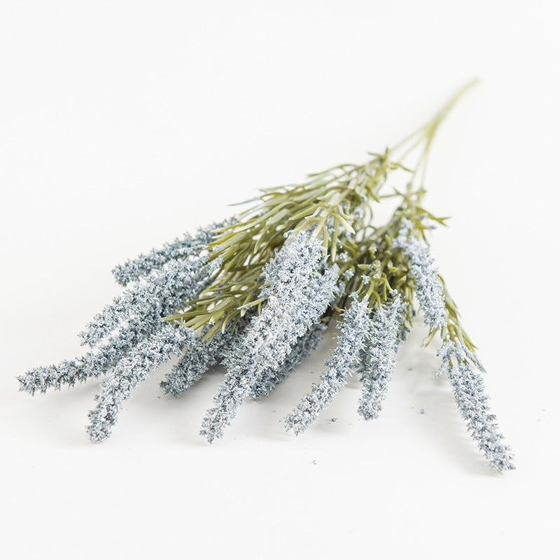 Artificial Wheat Ear Lavender Plant