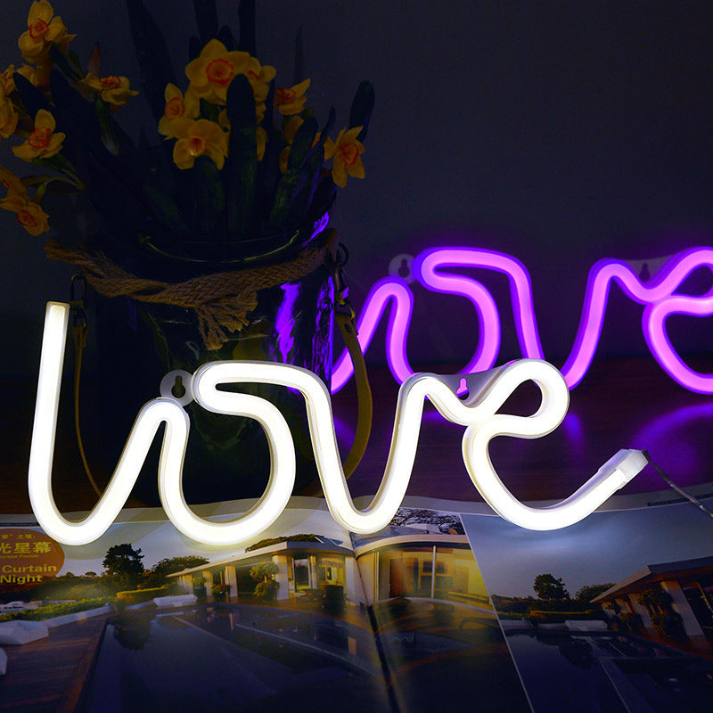 LED "Love" Neon Sign