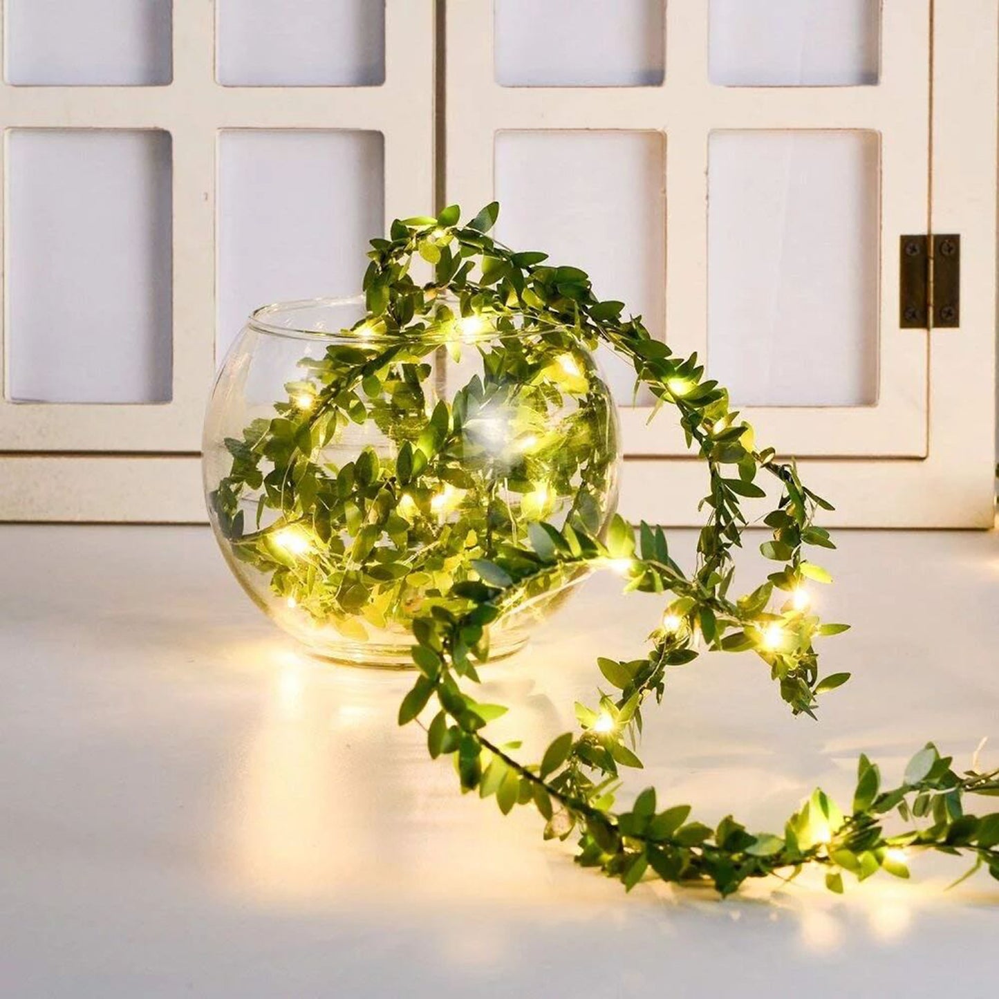 Leaf Rattan String Light