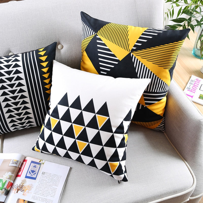 Nordic Style Printed Cushion Cover