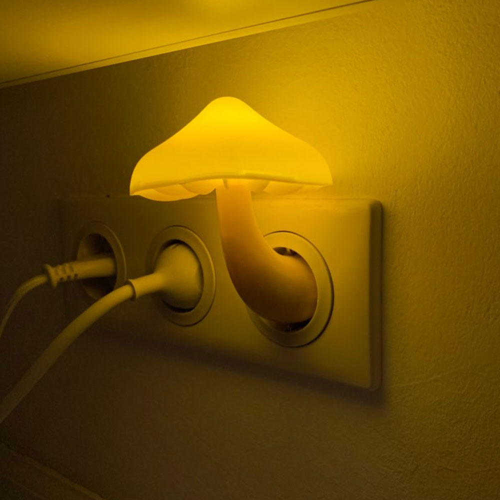 LED Mushroom Night Light