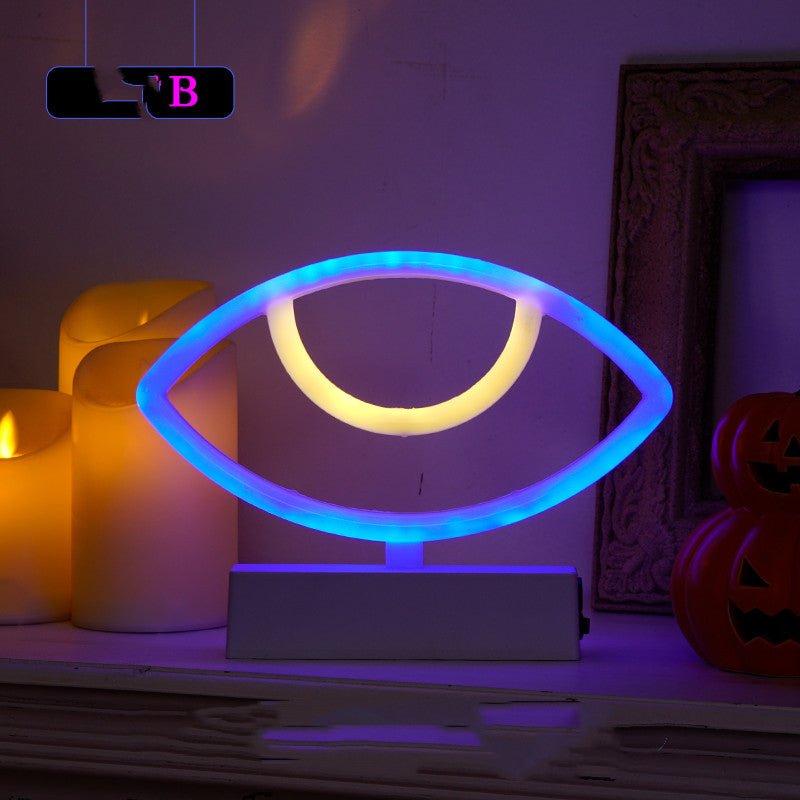 Neon Halloween Decorations