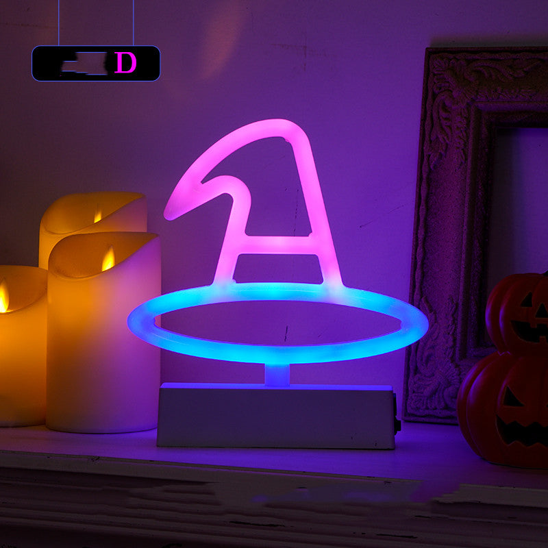 Neon Halloween Decorations