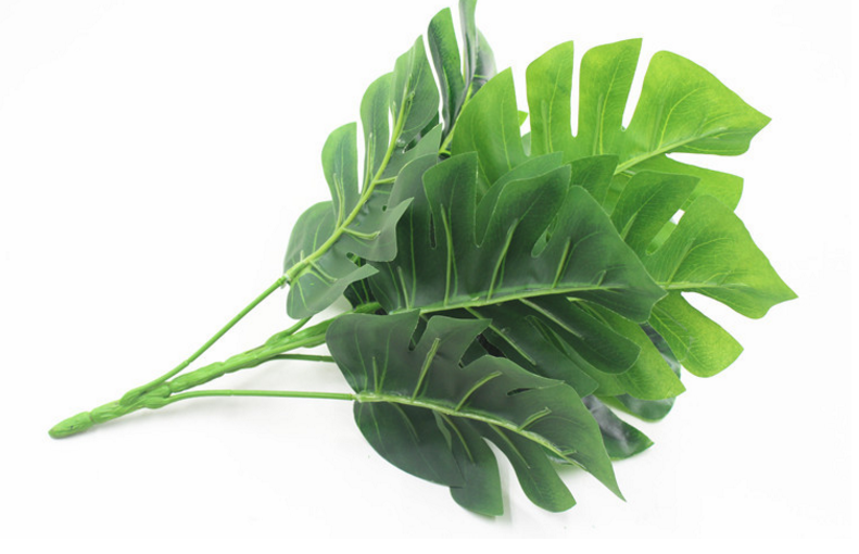 Artificial Green Turtle Leaves