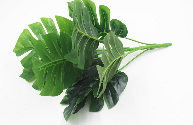 Artificial Green Turtle Leaves