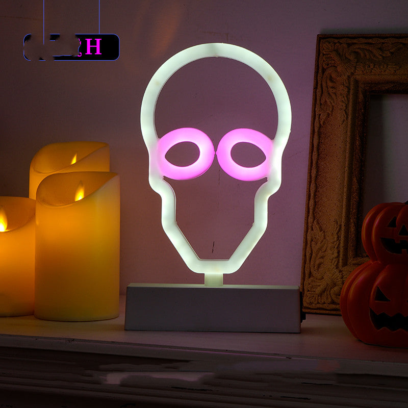 Neon Halloween Decorations