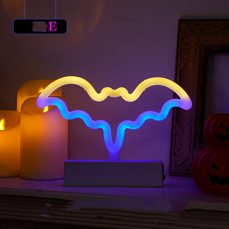 Neon Halloween Decorations