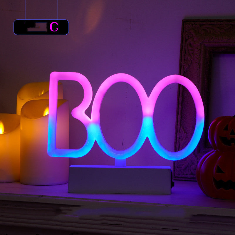 Neon Halloween Decorations