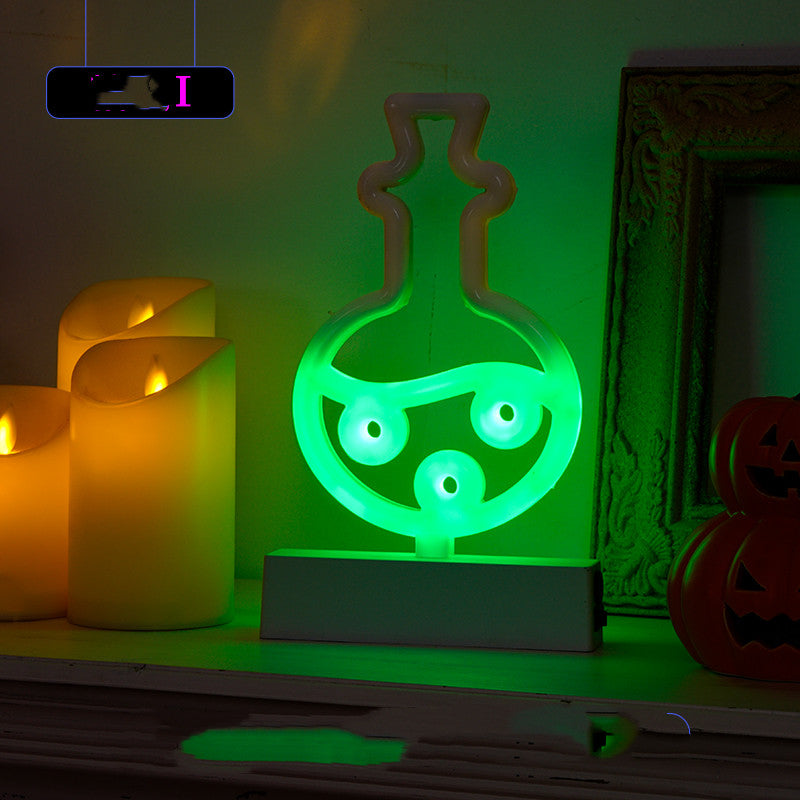 Neon Halloween Decorations