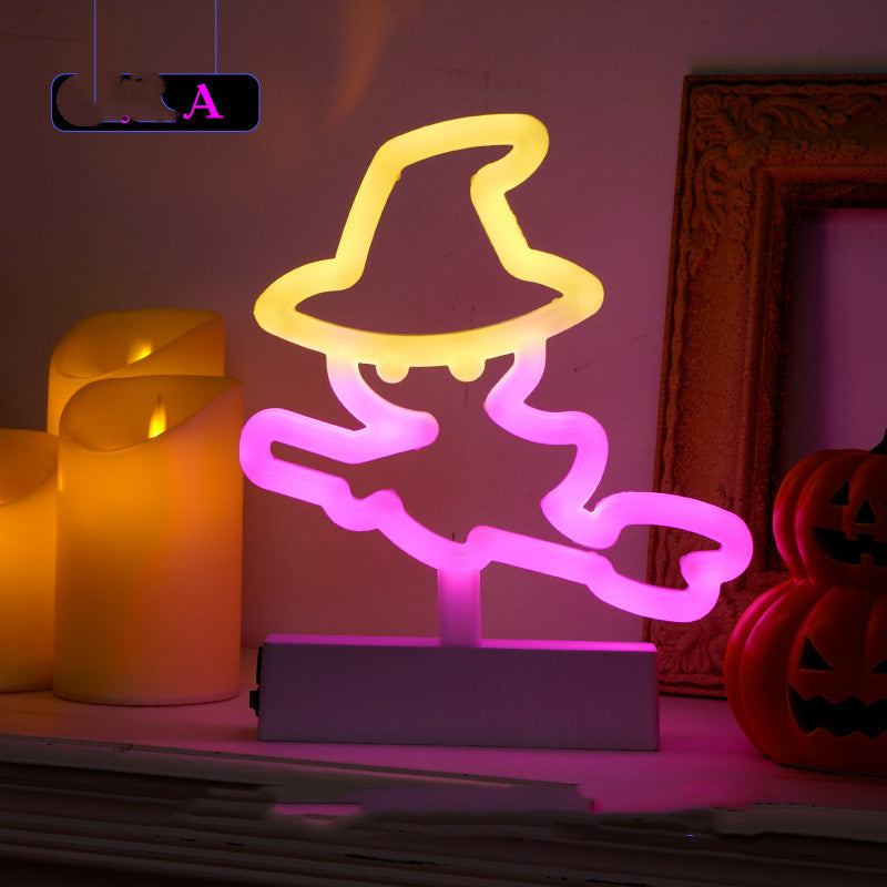 Neon Halloween Decorations